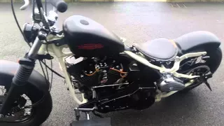 Préparation Bobber 1340 cornouaille-moto Harley-Davidson Quimper
