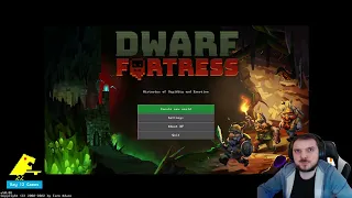 Терентий играет в Dwarf Fortress #1. Обучающий