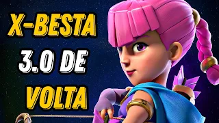 🤩 O DECK MAIS *CLÁSSICO* DE X-BESTA AINDA *FUNCIONA* NO META? (X-Bow 3.0 Cyle) - Clash Royale