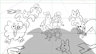 Gravity Falls - Storyboards - Mabeland Escape