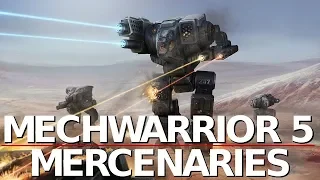 MechWarrior 5: Mercenaries Трейлер на русском 2019 PC