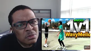 1v1 IRL Basketball YoThatsEJ vs Wavy Mello For $400 Wager Gone Wrong! REACTION!