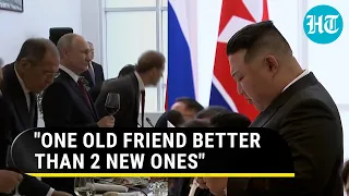 Putin Raises Toast As North’s Kim Vows 'Unconditional Support' To Russia's 'Sacred Fight' | Watch