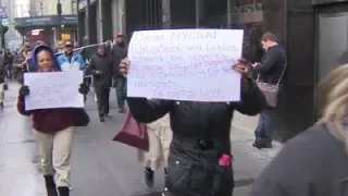 Angry NYCHA Tenants rally, pray for public housing crisis fixes and funding