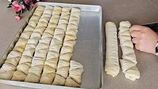 I don't buy sweets from outside anymore. I learned Turkish baklava from my grandmother.