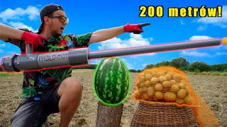 Budujemy POTĘŻNY POTATO-GUN czyli DZIAŁO ZIEMNIACZANE *efektu się nie spodziewałem!*