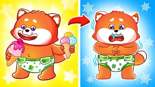Don't Eat Too Many Cold Treats Song 🥶🧊 Funny Kids Songs And Nursery Rhymes by Lucky Zee Zee