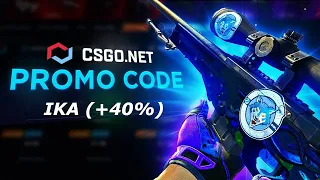 🤑თამაშდება სკინები CSGO.NET / Promo Code: IKA (+40%)