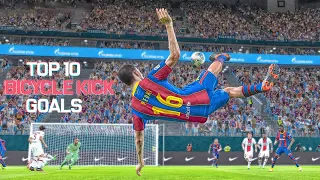 PES 2021-Top 10 Bicycle Kick Goals | PS4