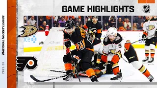 Ducks @ Flyers 1/17 | NHL Highlights 2023