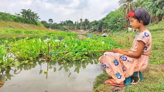 Best Hook fishing 2022✅|Little Boy hunting fish by fish hook From Beautiful  nature🥰🥰(Part-79)