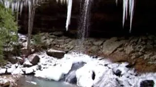 Sipsey on Ice:  Holmes Chapel Falls