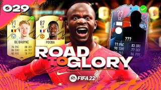 I got my first FUT HERO card!! FIFA 22 Road to Glory #29