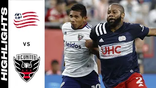 HIGHLIGHTS: New England Revolution vs. D.C. United | August 18, 2021