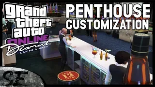 Diamond Casino and Resort DLC | Penthouse customization guide and tour (GTA Online)