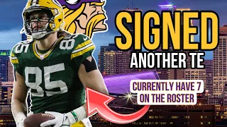 Roster Update: Robert Tonyan has SIGNED with the Minnesota Vikings!