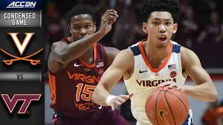 Virginia vs. Virginia Tech Condensed Game | ACC Basketball 2019-20