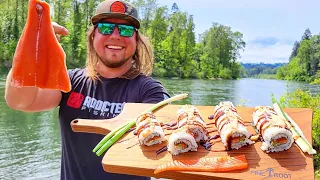 Riverside Sushi Roll Recipe With Spring Salmon!