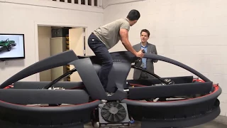 The first ever hover bike in the world || Tech Zone