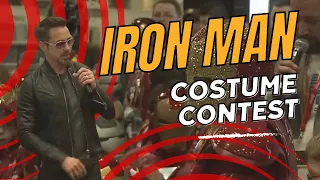 Robert Downey Jr. Crashes a Kid's Iron Man Costume Contest at Comic-Con 2012 | ScreenSlam