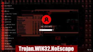 NoEscape.exe: There Is No Escape (Creepypasta Trojan)