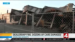 Fire destroys service center at Buff Whelan Chevrolet