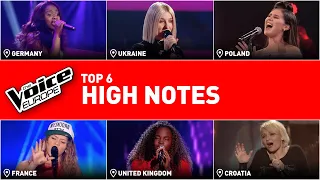 These talents reached insanely high notes on The Voice stage | TOP 6