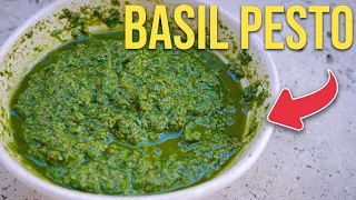 This Basil Pesto Has A Delicious Secret Ingredient That'll Take Your Dish To The Next Level!
