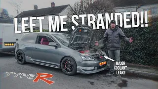 I Had To Abandon My Civic Type R EP3!! Extended Coolant Hose Install And Coolant Change