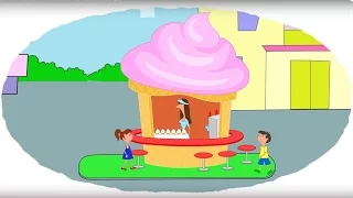 Zeichentrick-Malbuch  - Wie macht man das leckere Eis