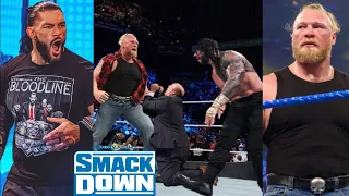 WWE SmackDown 26 November 2021 Highlights:Brock Lesnar Returns And Attacks Roman Reigns And The Usos