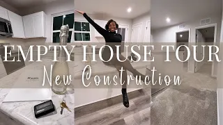 EMPTY HOUSE TOUR ! | WE BOUGHT OUR FIRST HOUSE | NEW CONSTRUCTION | BRAND NEW HOUSE | 🏠🤎🖤