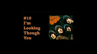 Rubber Soul Songs Ranked!!!