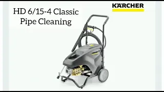 Shree Kush Machinery KARCHER  HD 6/15 - 4 Classic With Drain Pipe Cleaning Demo