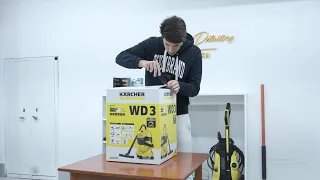 UNBOXING/RECENZIJA USISIVAČA KARCHER WD3 - DA LI SE ISPLATI?