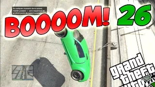 BUGS, HACKS Y EXPLOSIONES - GTA 5 Online Carreras Locas #26 - Con IVANFOREVER & Flowstreet