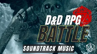 1-Hour Battle Soundtrack | Medieval Fantasy Background Music | DnD RPG