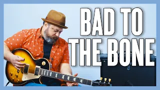 Bad To The Bone George Thorogood & The Destroyers Guitar Lesson + Tutorial