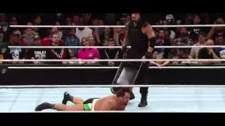 WWE Raw 11/23/15 Roman Reign vs Rusev vs Sheamus