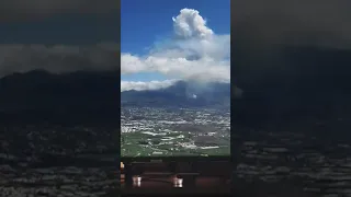 Erupción en directo Isla de LA PALMA - #1 #shorts