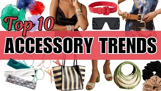 Top 10 Accessory Trends For Spring 2024 That Are So Good! / Women's Fashion Trends 2024