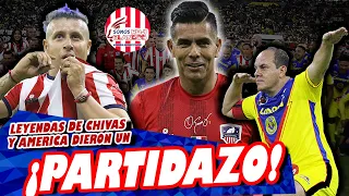 ¡BOFO BAUTISTA SE BURLA DEL AMÉRICA! Leyendas de CHivas y América dieron un partido de antología.