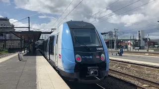 RER E SNCF - Départ d'une NAT à Pantin avec @PassionDuRails94