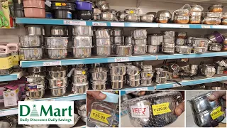 DMart Latest Offers Cheap & Useful Kitchenware, Stainless Steel, Storage Containers, Glassware Items