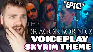 First Time Hearing VoicePlay "The Dragonborn Comes" | SKYRIM THEME | REACTION