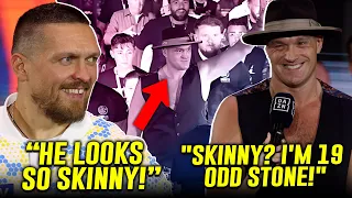 Oleksander Usyk Comments on Fury's Recent Body Transformation...