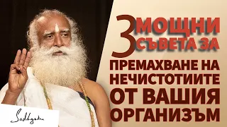 3 мощни съвета за премахване на нечистотиите от вашия организъм / Садгуру Даршан