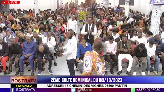 2ÈME CULTE DOMINICAL DU  08/10/2023