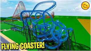 The New Flying Coaster Makes Guests Fly 😇