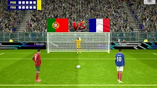 Portugal vs France Penalty Kick 🔥| Ronaldo vs Mbappe 🔥